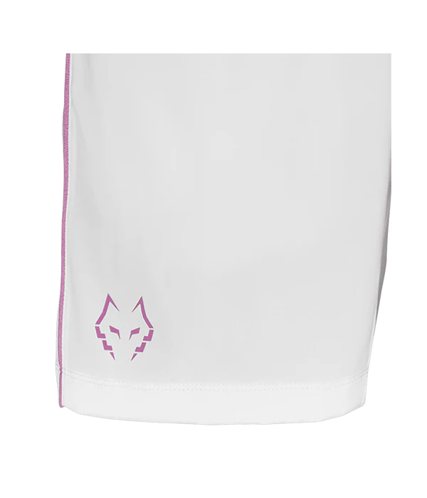 BABOLAT SHORT JUAN LEBRON WHITE/PINK 2025