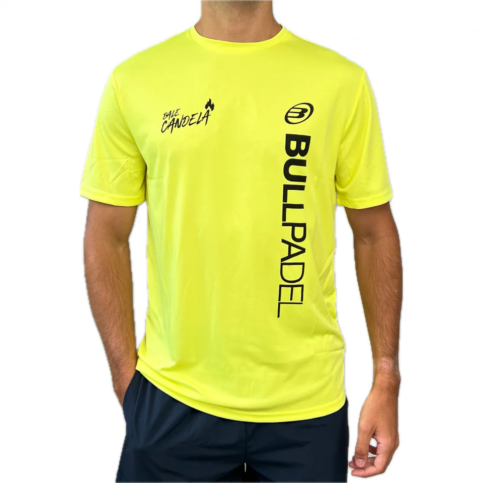 BULLPADEL T-SHIRT DALE CANDELA YELLOW