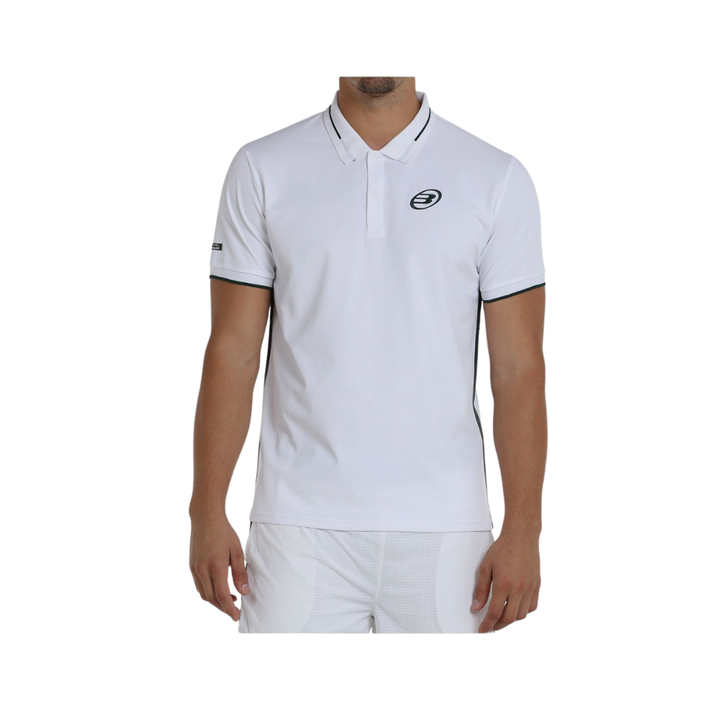 BULLPADEL T-SHIRT POLO LEIRO BLANCO