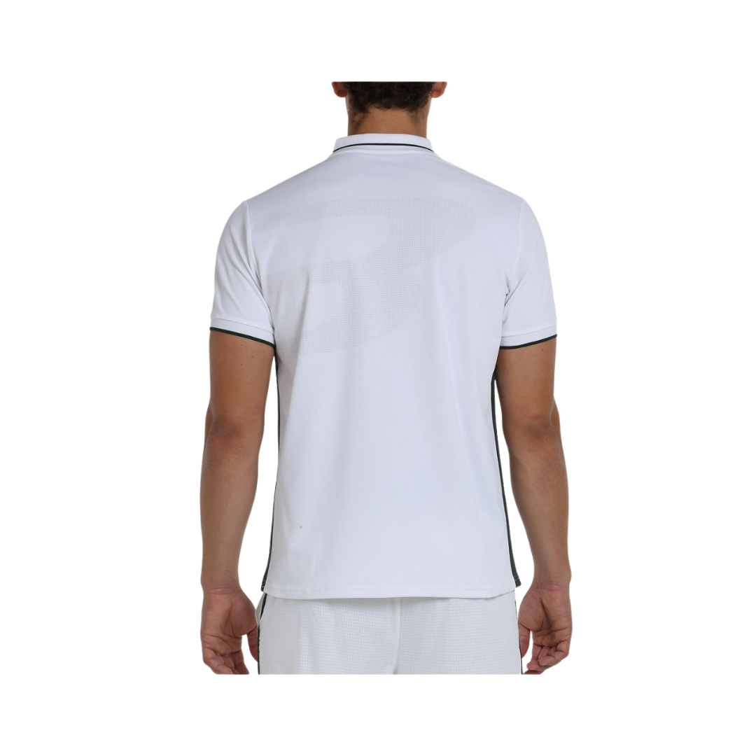 BULLPADEL T-SHIRT POLO LEIRO BLANCO