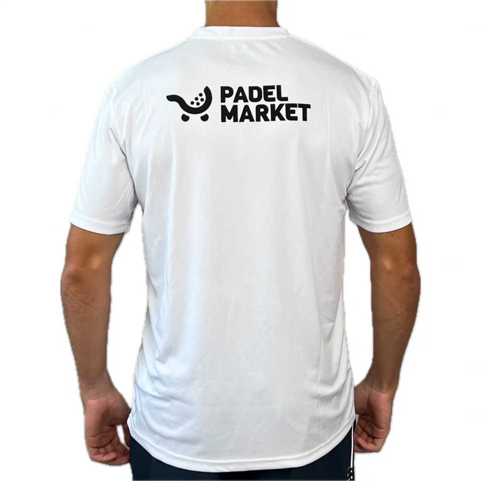 BULLPADEL T-SHIRT DALE CANDELA WHITE