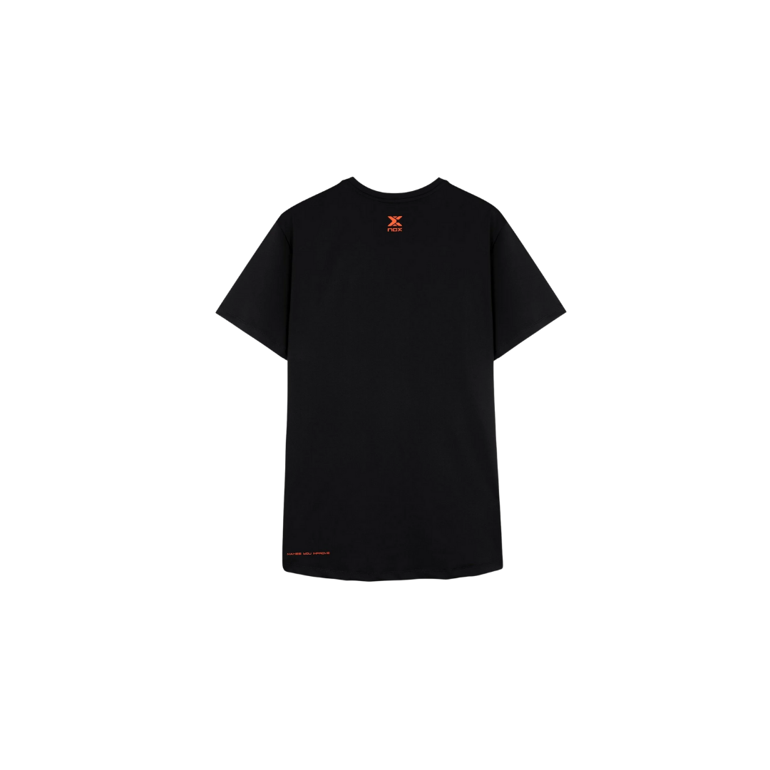 NOX T-SHIRT HOMBRE TEAM REGULER BLACK SIZE XXL
