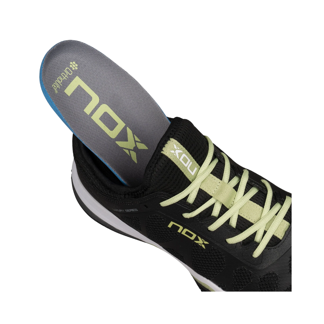 NOX SHOES NERBO BLACK/SOFT LIME