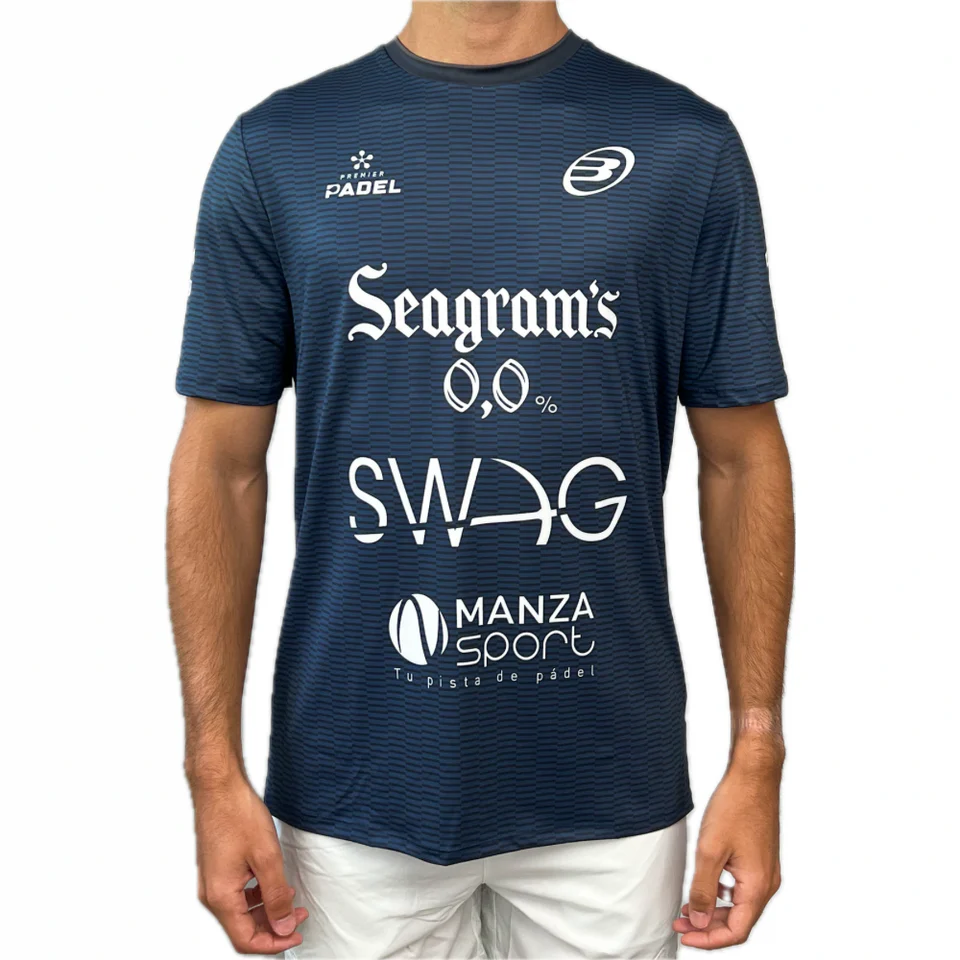 BULLPADEL T-SHIRT MEIRA BLUE PAQUITO NAVARRO