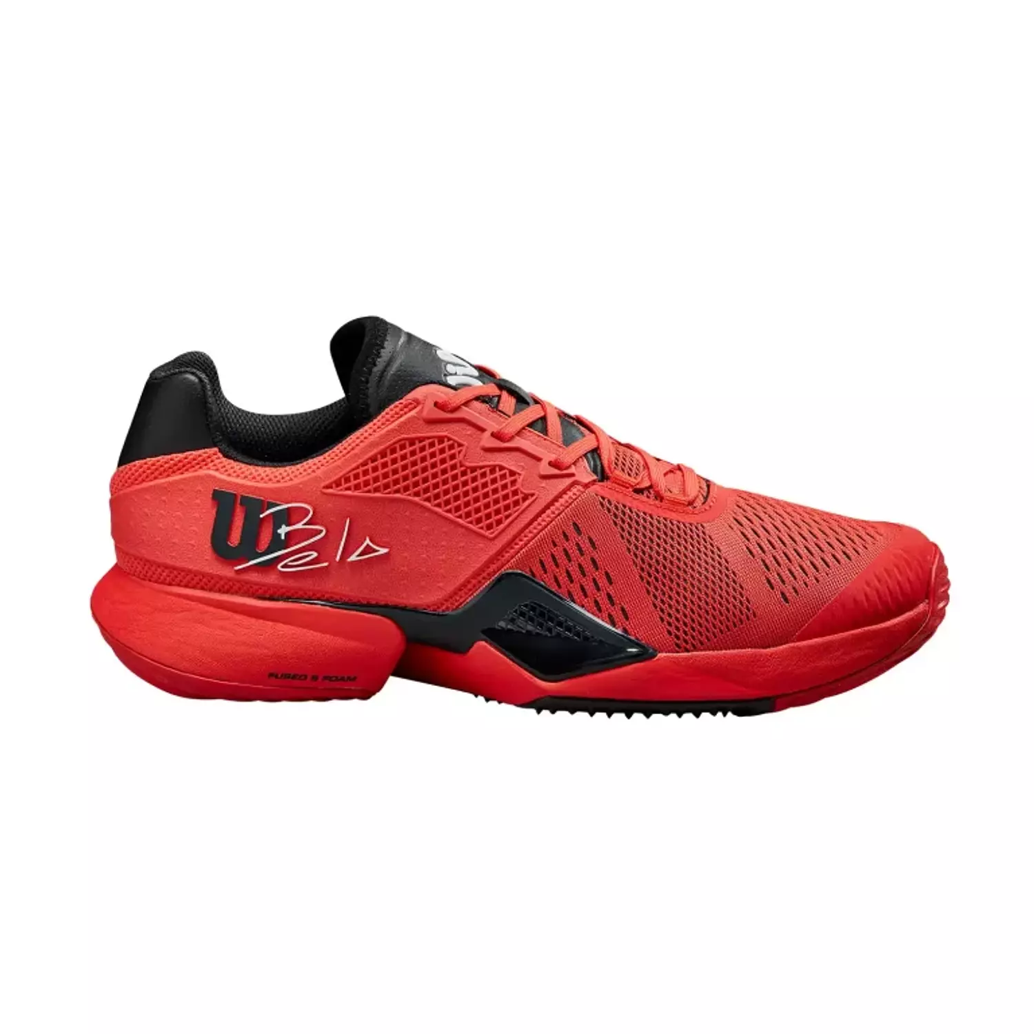 WILSON SHOES BELA TOUR MENS INFRARED/BLACK