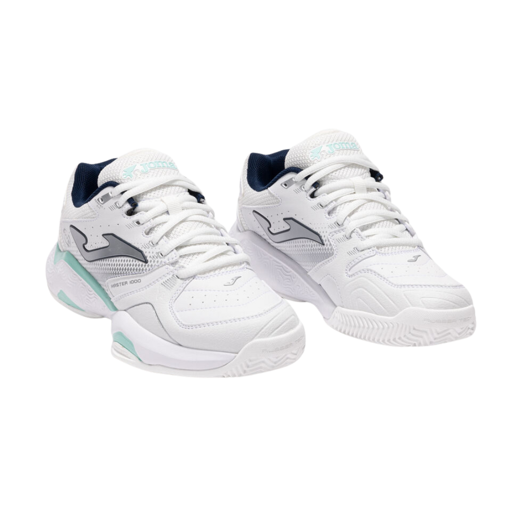 JOMA SHOES MASTER 1000 LADY 2542 WHITE TURQUOISE