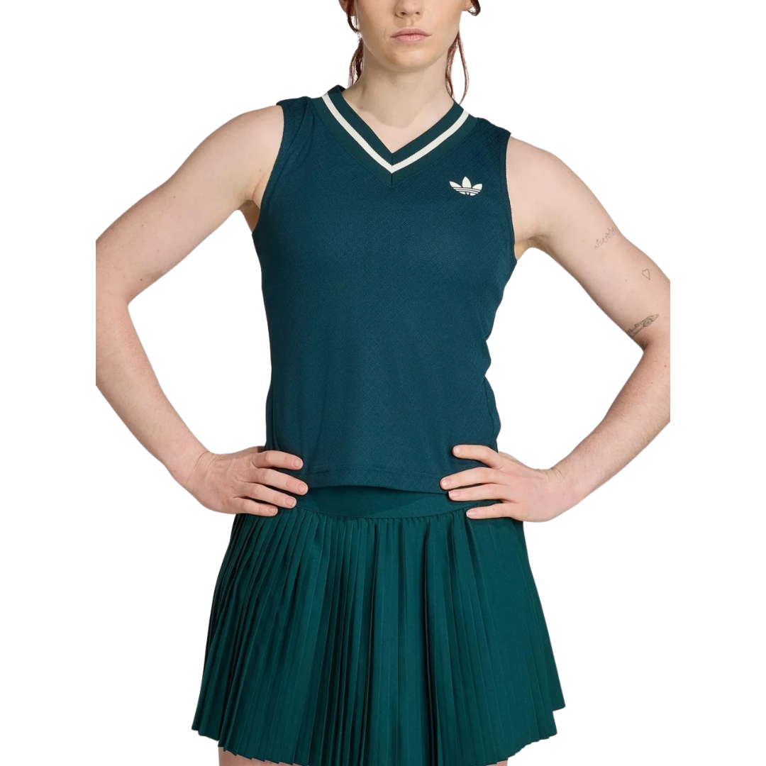 ADIDAS TANK WOMEN LONDON PRO WOW WHITE XS