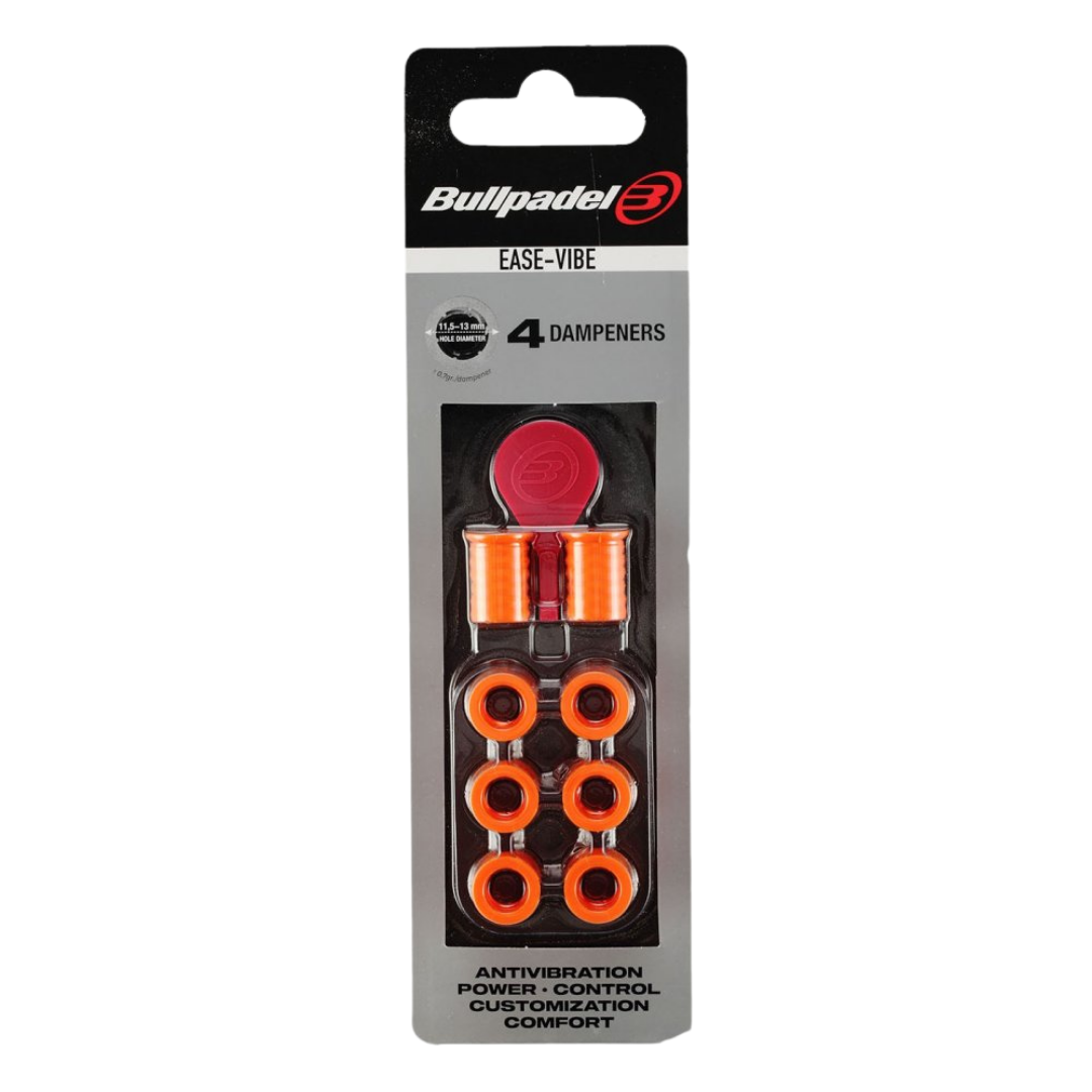 BULLPADEL EASE-VIBE NARANJA DAMPENERS
