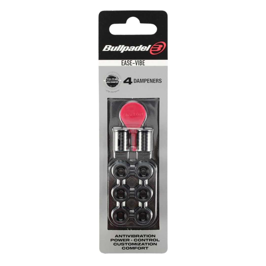 BULLPADEL EASE-VIBE NEGRO DAMPENERS