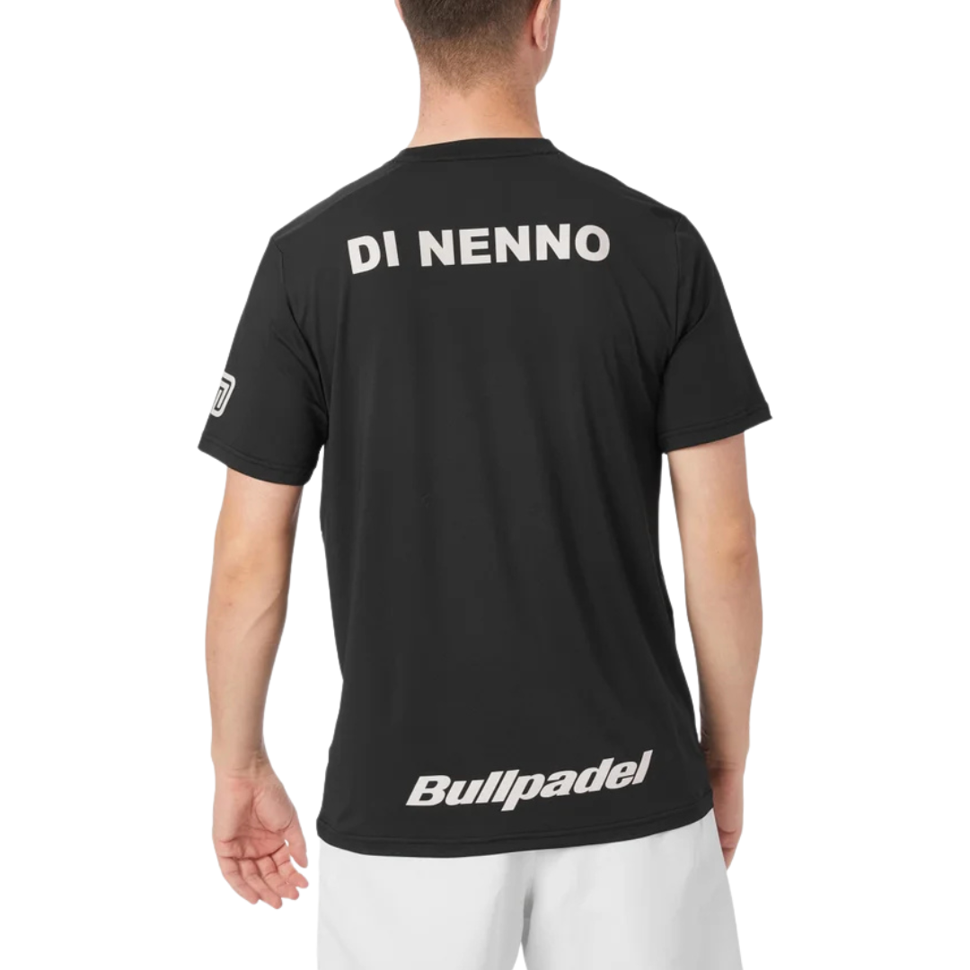 BULLPADEL T-SHIRT MEN DI NENNO NEGRO SIZE M