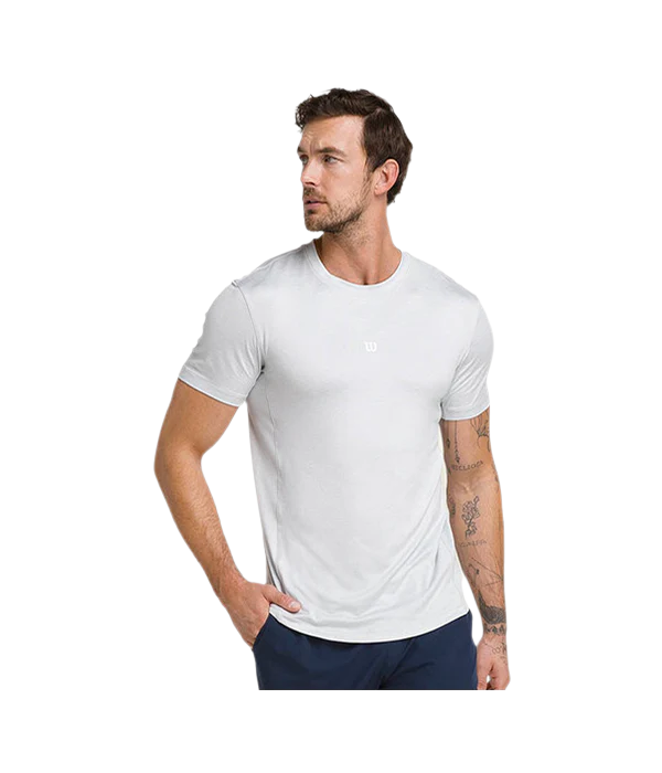WILSON T-SHIRT MEN EVERYDAY PERFORMANCE WHITE 2025 SIZE L
