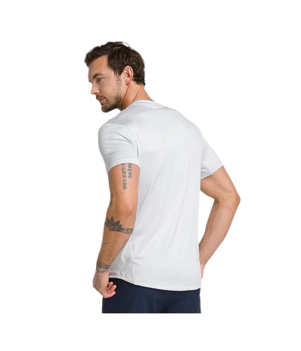 WILSON T-SHIRT MEN EVERYDAY PERFORMANCE WHITE 2025 SIZE L