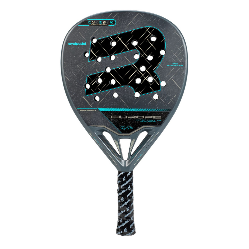 ROYAL PADEL RACKET EUROPE GREY