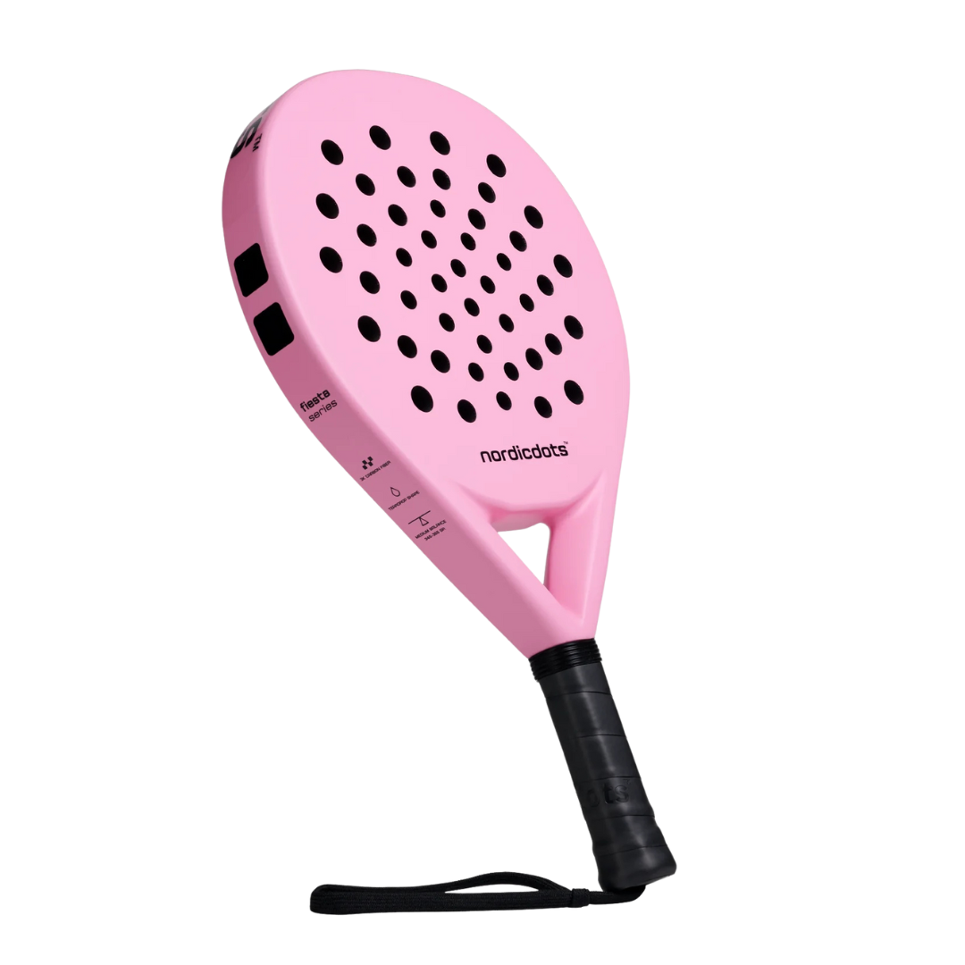 NORDICDOTS RACKET FIESTA SERIES SEA PINK + BAG