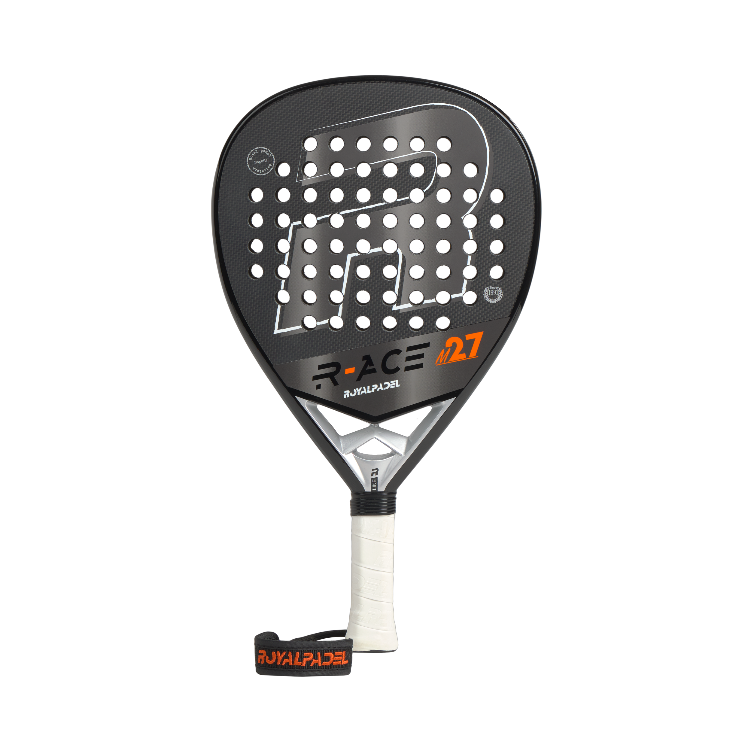 ROYAL PADEL RACKET RACE M27 GREY