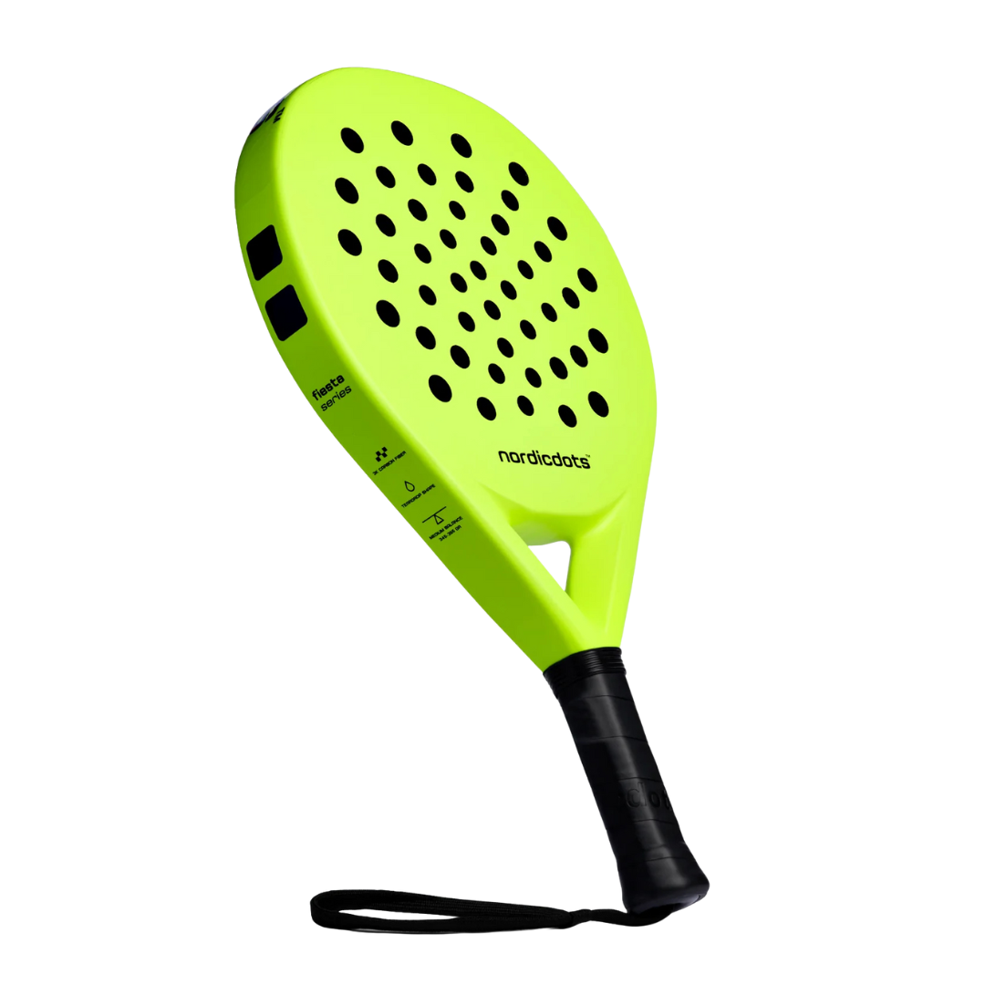 NORDICDOTS RACKET FIESTA SERIES SUNNY LIME + BAG