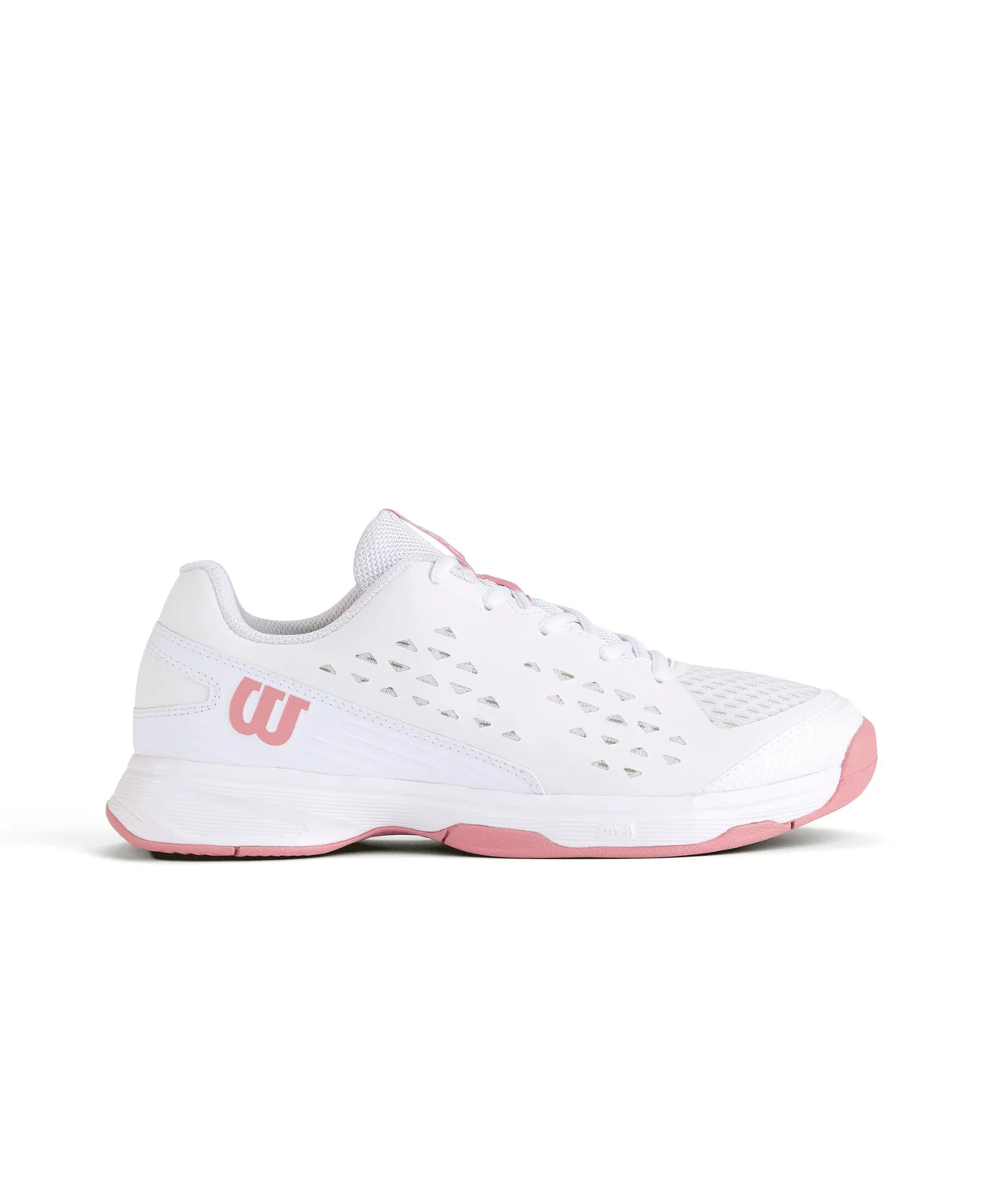 WILSON SHOES RUSH PRO ACE JR WHITE/WHITE/MAUVEGLOW