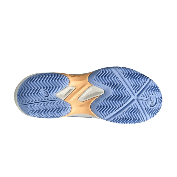 ASICS SHOES GAME FF PADEL STONE WASH/ORANGE GLOW WOMEN