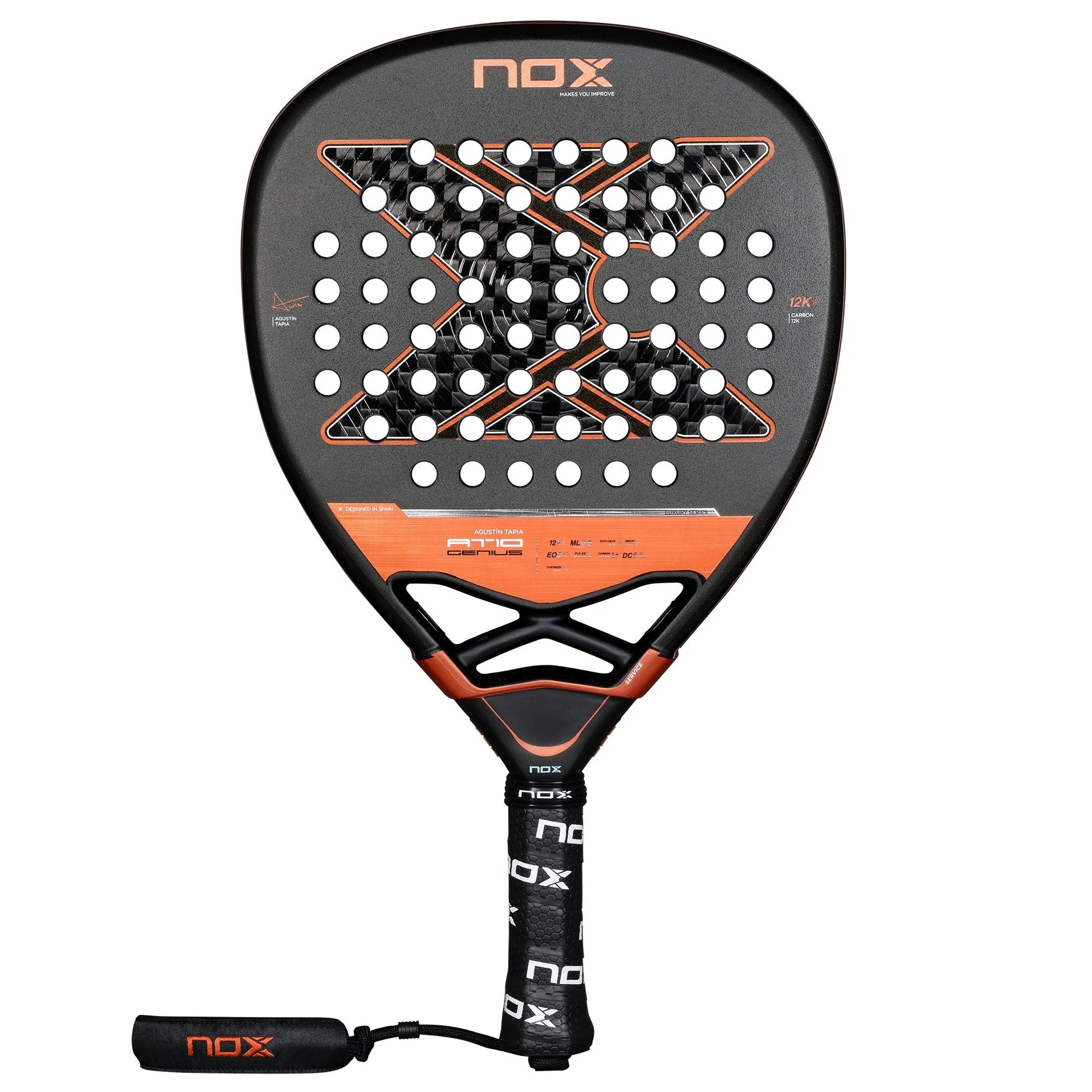 NOX RACKET AT10 GENIUS ATTACK 12K BY AGUSTIN TAPIA