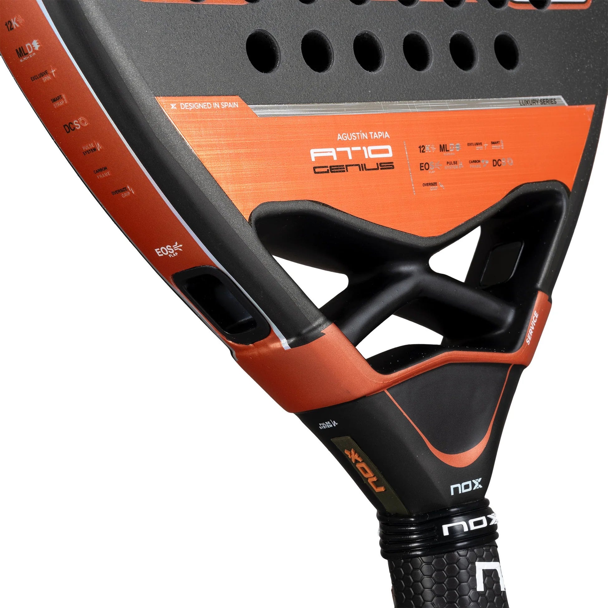 NOX RACKET AT10 GENIUS ATTACK 12K BY AGUSTIN TAPIA