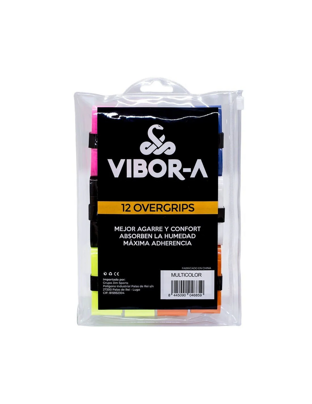 VIBORA OVERGRIPS LISOS MULTICOLOR