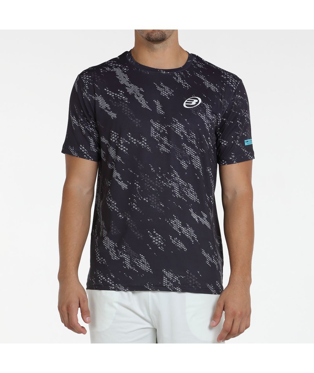 BULLPADEL T-SHIRT MAGO SVART SIZE XL