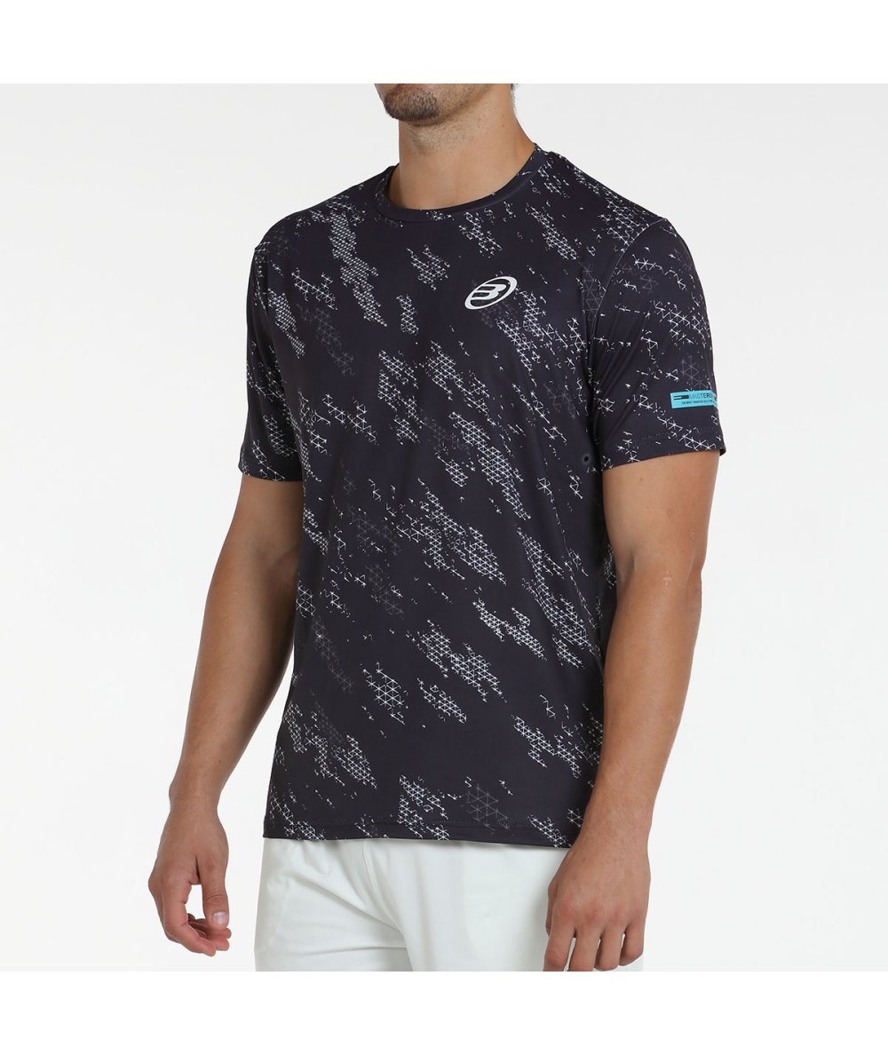 BULLPADEL T-SHIRT MAGO SVART SIZE XL