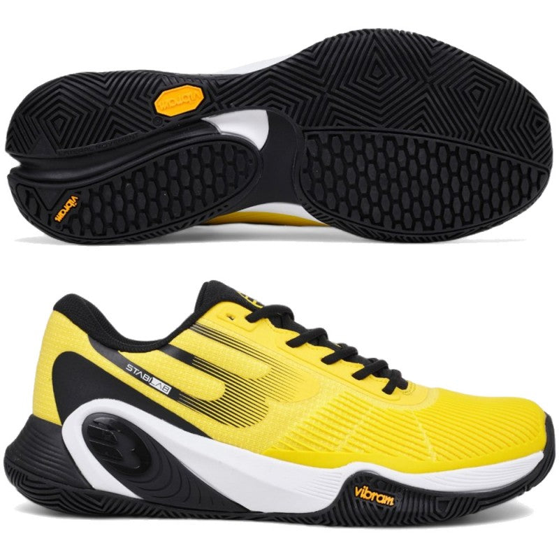 BULLPADEL SHOES VERTEX VIBRAM 25V YELLOW