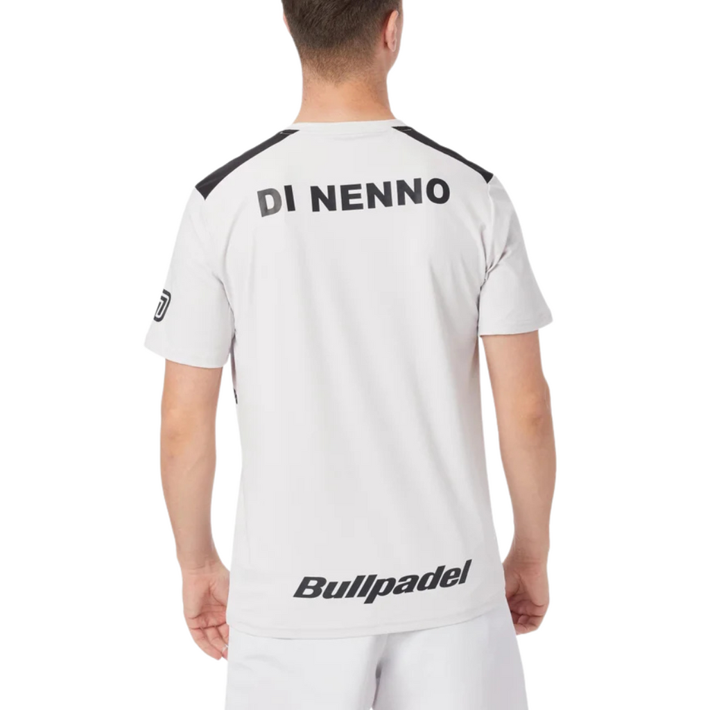 BULLPADEL T-SHIRT MEN DI NENNO GRIS PERLA