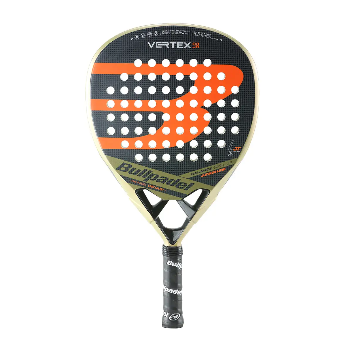 BULLPADEL RACKET VERTEX JR BOY 23