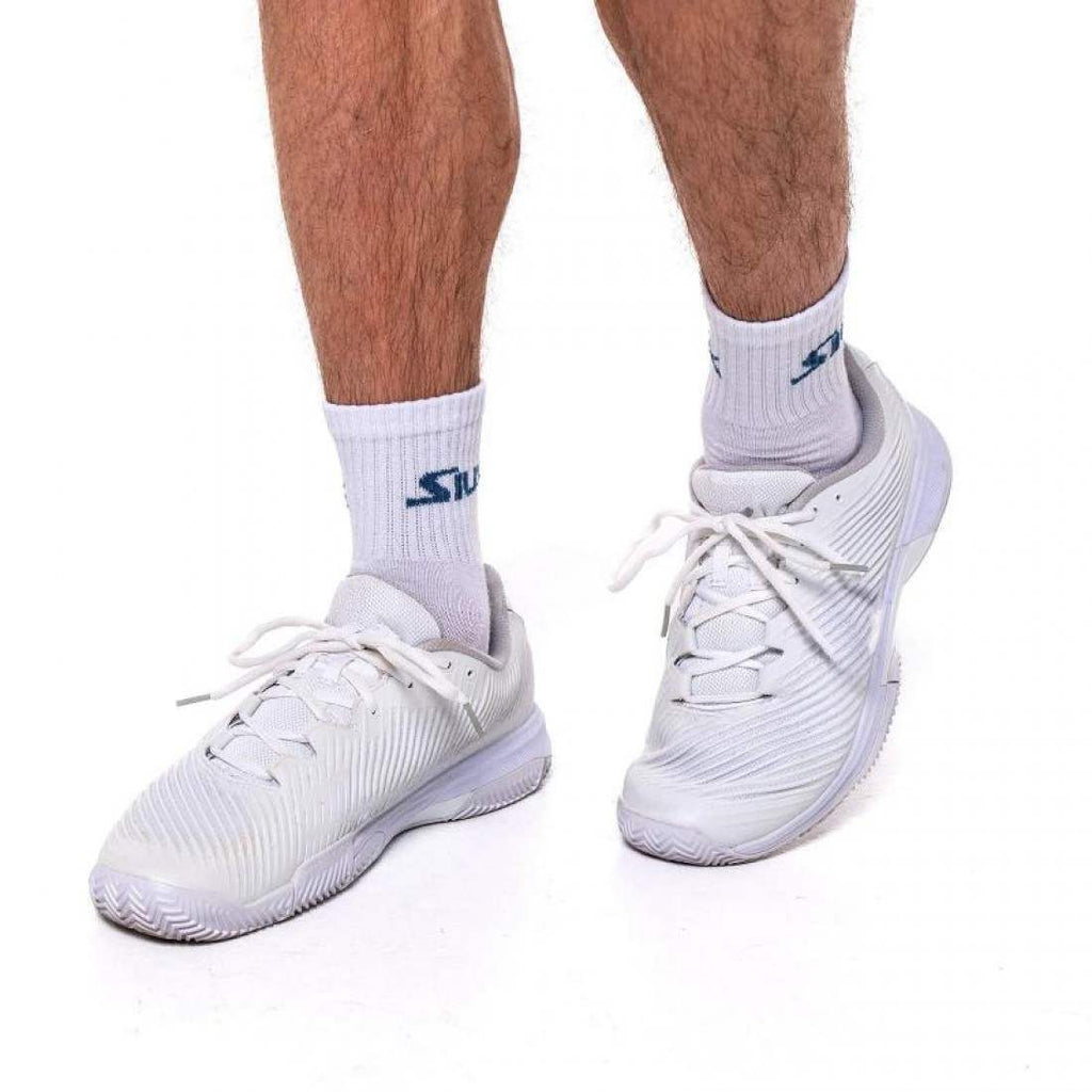 SIUX SOCKS SHORT REVEAL BLANCO AGUAMARINA (2 SET) SIZE L