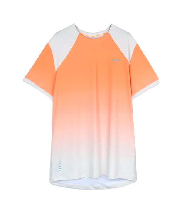 NOX T-SHIRT HOMBRE PRO MOCK ORANGE DEGRADED SIZE M