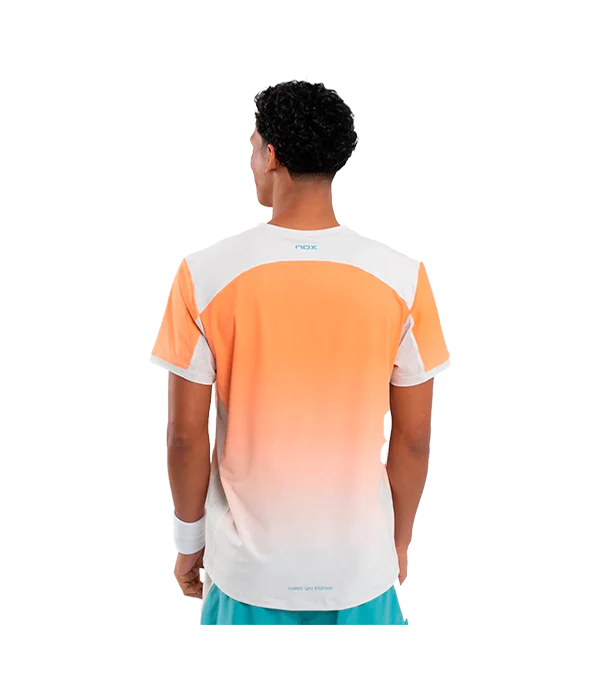 NOX T-SHIRT HOMBRE PRO MOCK ORANGE DEGRADED SIZE L