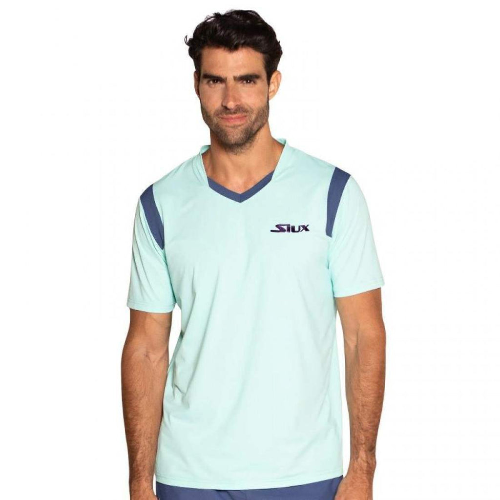 SIUX T-SHIRT MEN DUST TURQUOISE