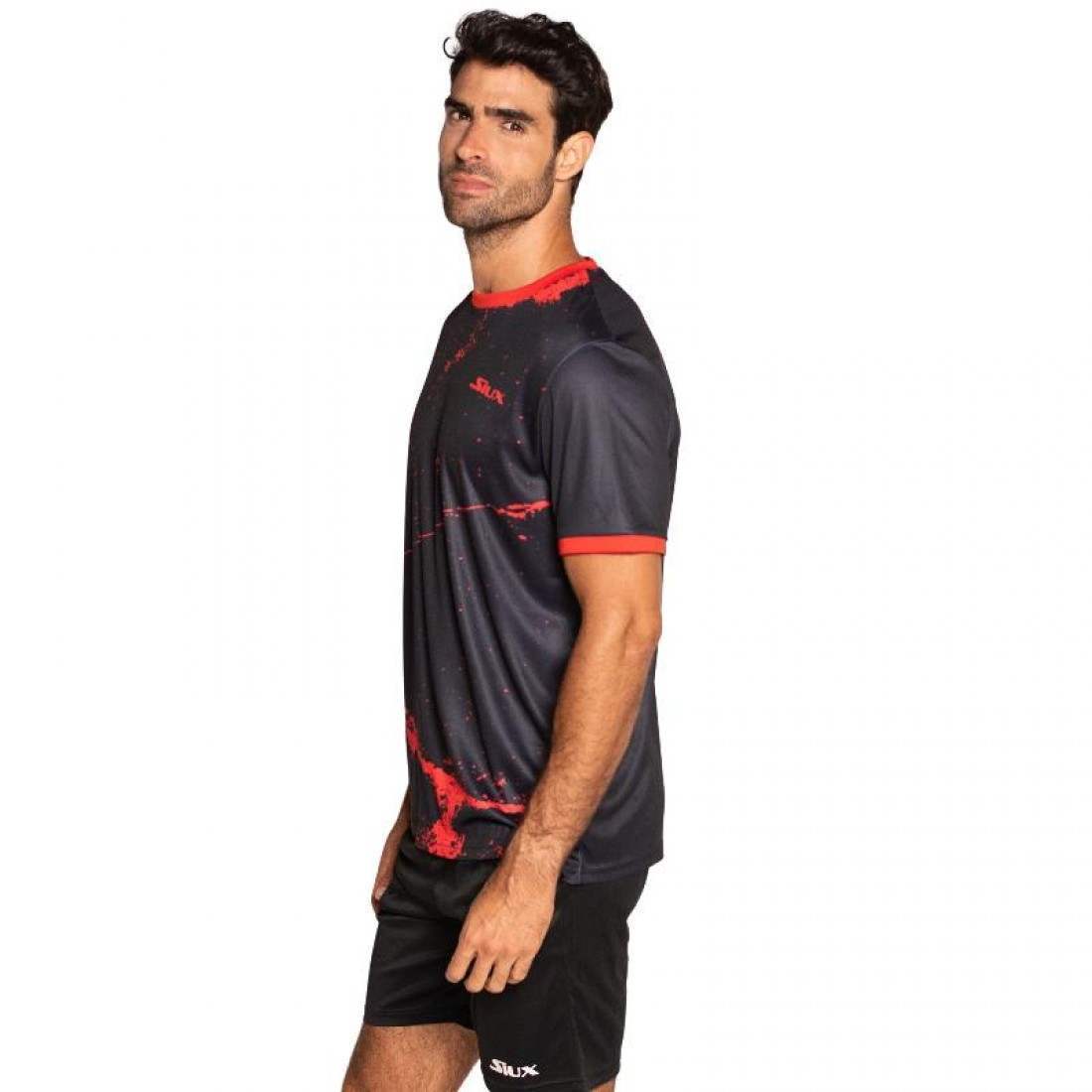 SIUX T-SHIRT MEN SPLASH BLACK