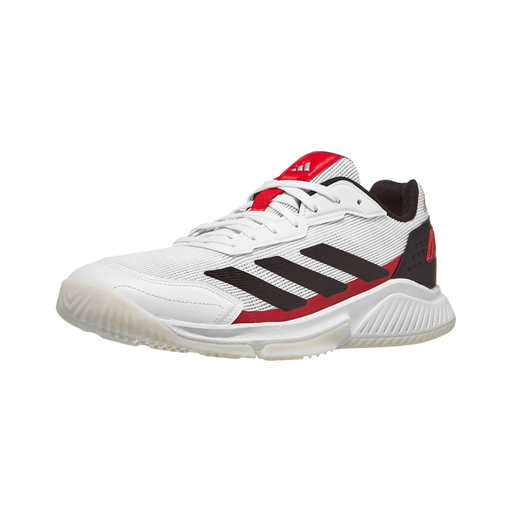 ADIDAS SHOES MEN CRAZYQUICK BOOST WHITE / BLACK / RED