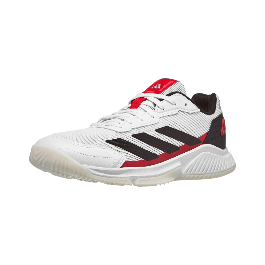 ADIDAS SHOES MEN CRAZYQUICK BOOST WHITE / BLACK / RED