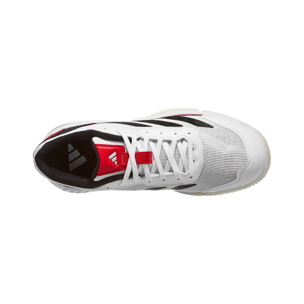 ADIDAS SHOES MEN CRAZYQUICK BOOST WHITE / BLACK / RED