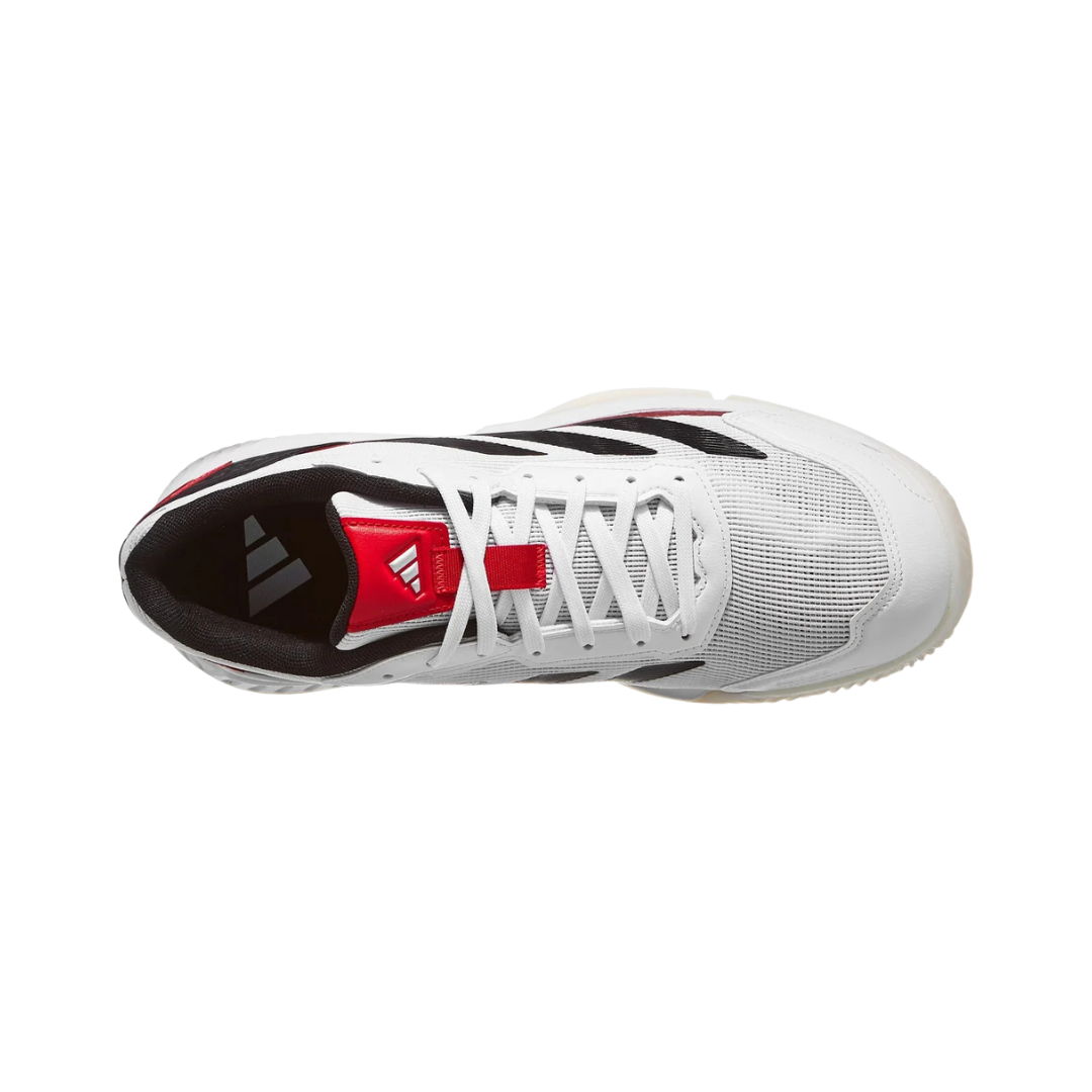 ADIDAS SHOES MEN CRAZYQUICK BOOST WHITE / BLACK / RED