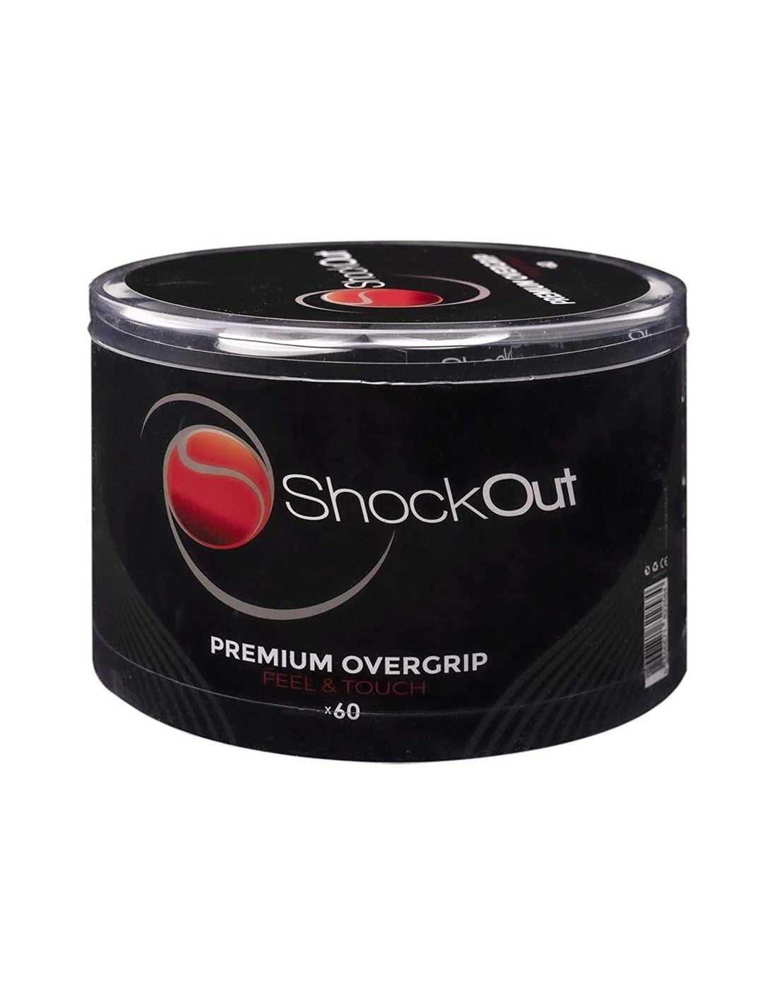SHOCKOUT OVERGRIPS PREMIUM LISOS BLANCO NEGRO