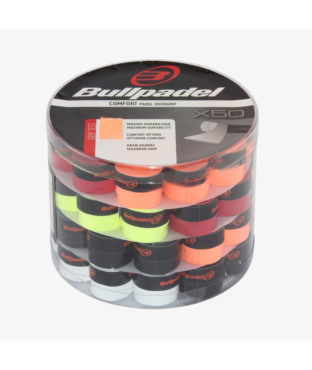 BULLPADEL OVERGRIPS COMFORT MIX COLOR
