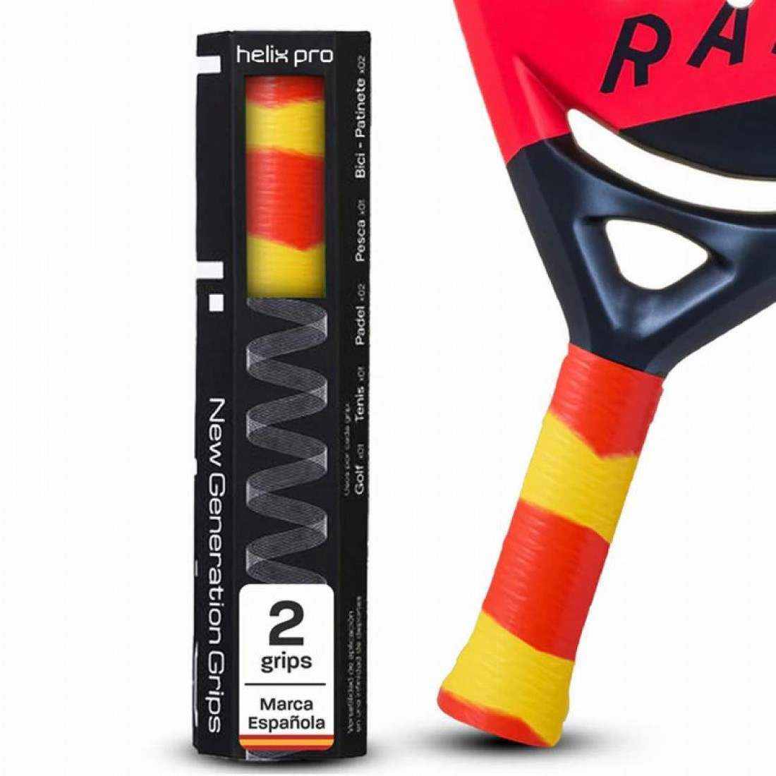 HELIX PRO GRIP RED YELLOW SERIES