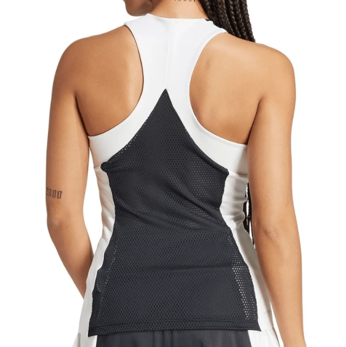 ADIDAS T-SHIRT WOMEN PREMIUM TANK BLACK SIZE XS