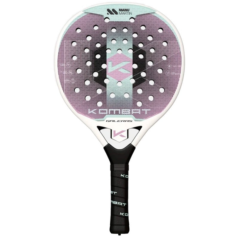 KOMBAT RACKET GALERAS BLANCO-ROSA