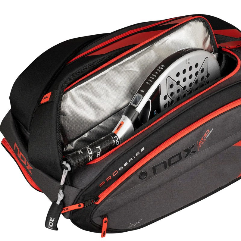 NOX PADEL BAG AT10 COMPETITION XL BLACK / RED