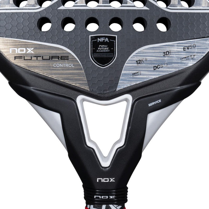 NOX RACKET FUTURE CONTROL 12K ALUM 2025