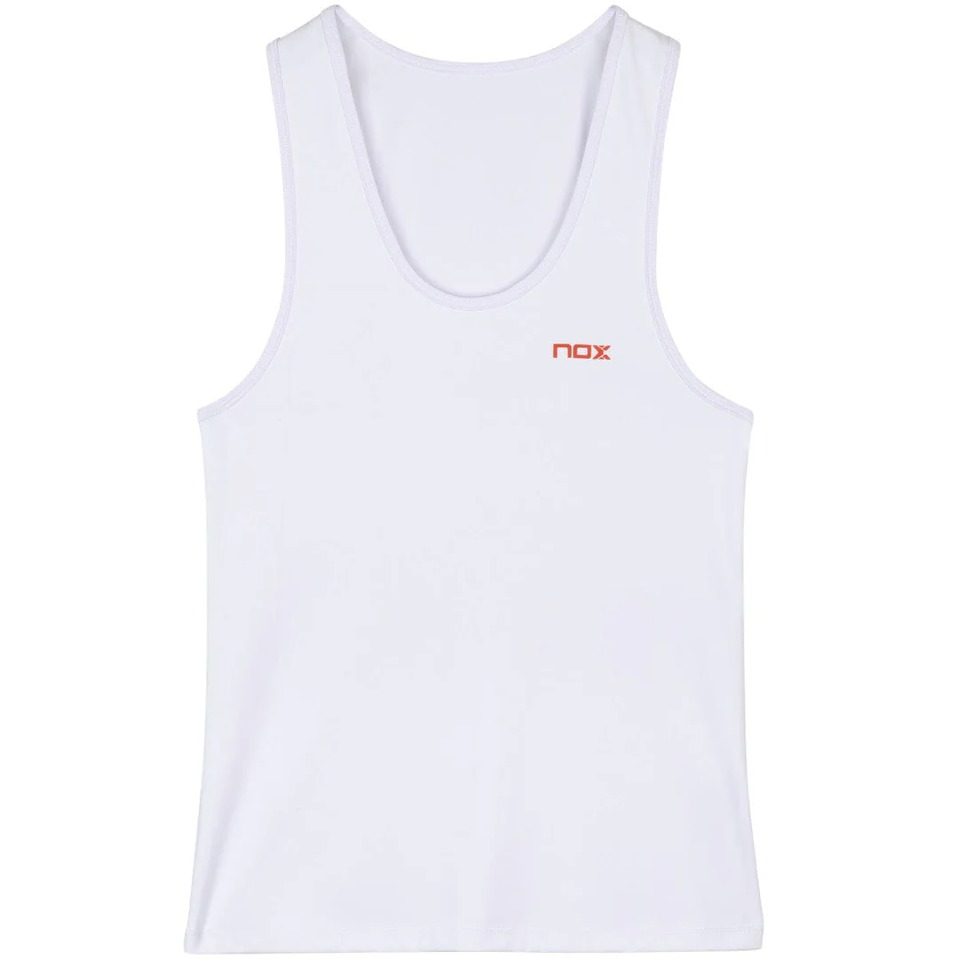 NOX TANK WOMEN TEAM FIT WHITE