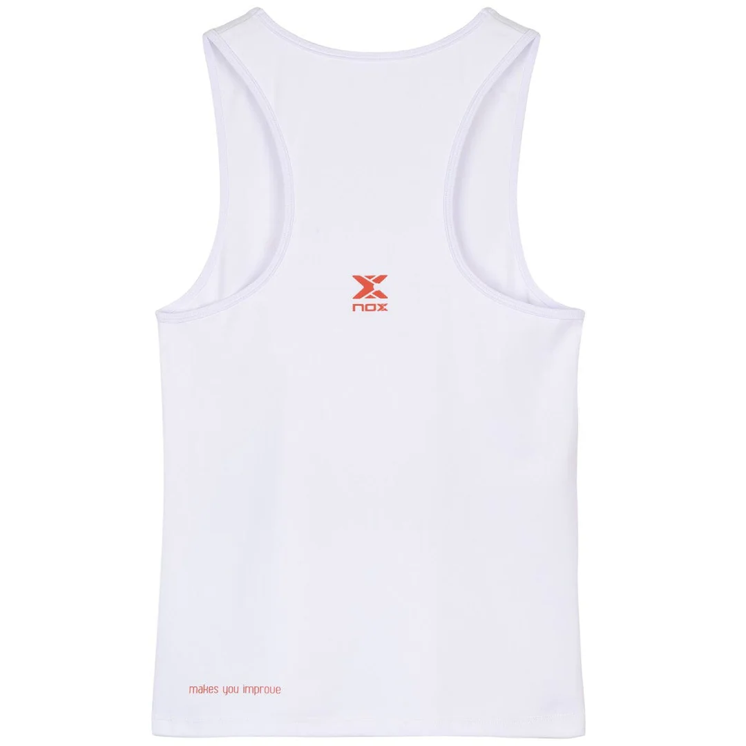 NOX TANK WOMEN TEAM FIT WHITE