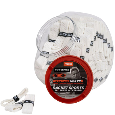 NOX OVERGRIPS PRO 120 PERFORADOS WHITE