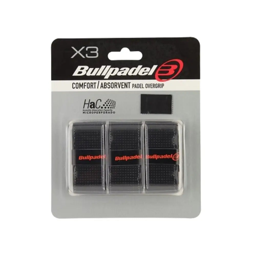 BULLPADEL OVERGRIPS GB1201 NEGRO